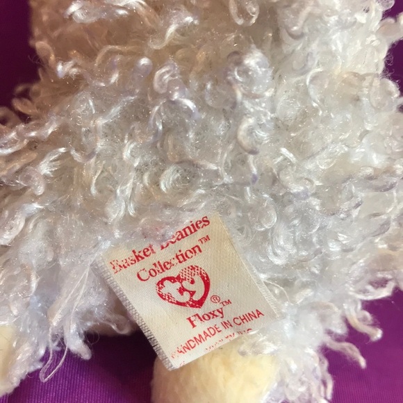 Lot of 5 small plush stuffed animals bunny Wendy's snoopy, penguin, dog, Ty lamb - Picture 7 of 16